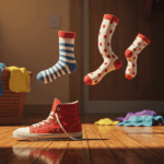 shoe with socks shoe with socks